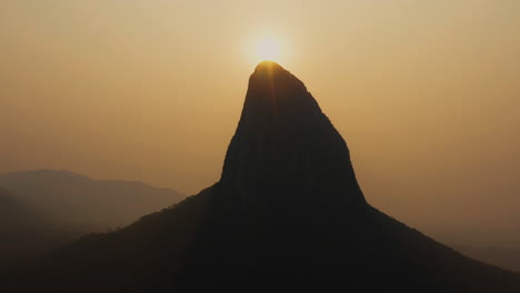 waku kungo, traveling forward towards a large african rock, angola, africa 2