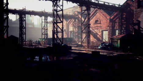 complejo industrial abandonado