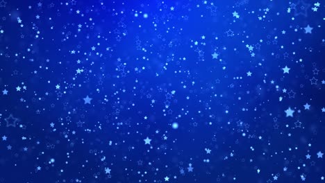 abstract magic glowing dust particles flowing loop 4k 3d background.