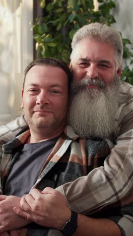 happy gay couple