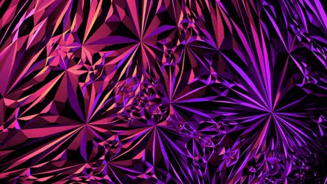 fondo geométrico abstracto con polígonos púrpuras y rosas