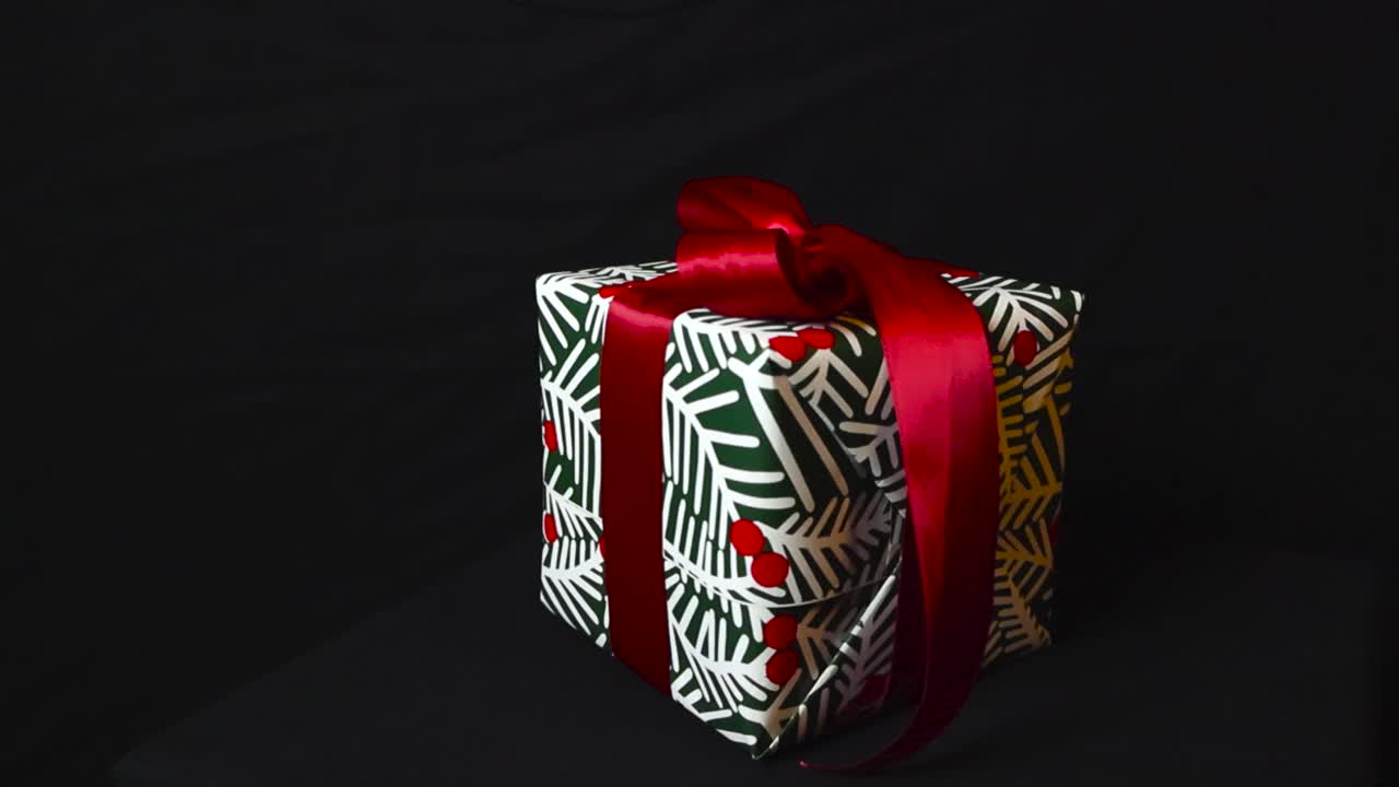 Рождественская коробка для подарков