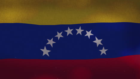 the venezuela national waving flag