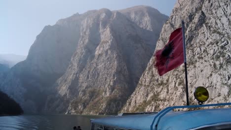 albania komani lake - ferry to valbona