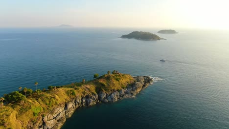 phromthep cape of phuket's most important and famous landmarks beautiful sunset viewpoint destination travel holiday.