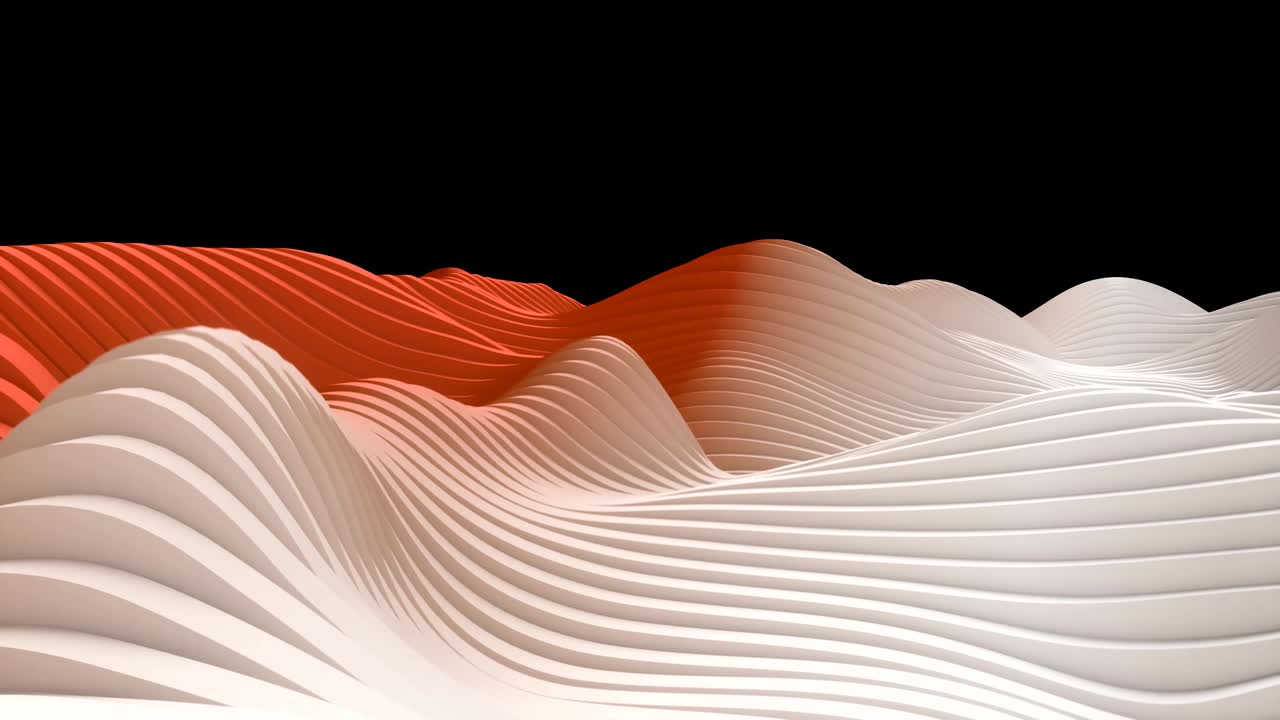 Futuristic data wave. Sci-fi theme.