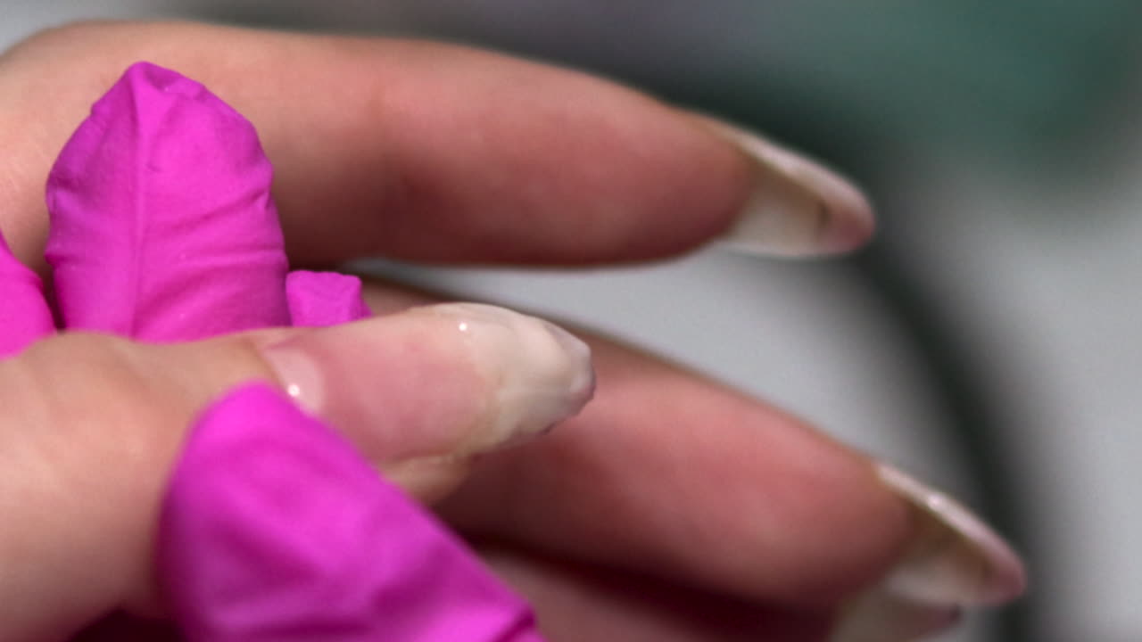 Manicura de las uñas