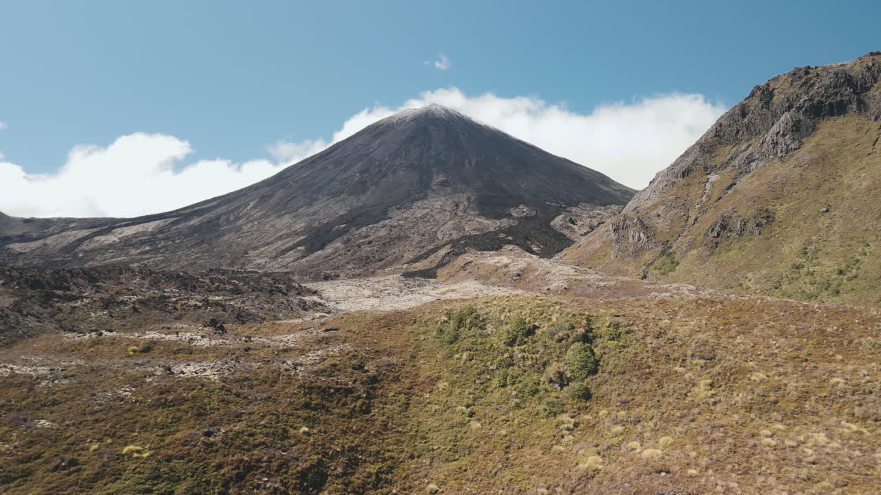 Volcanic Landscape in New Zealand