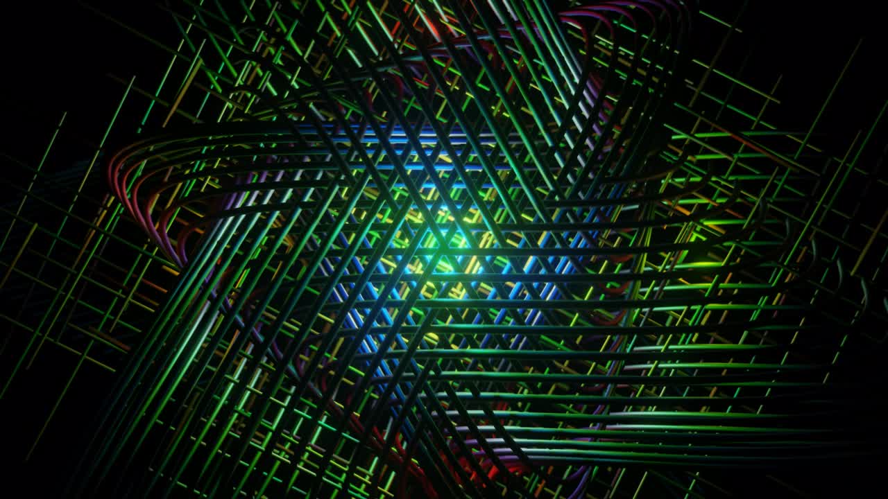 Modern Trendy Surreal Futuristic Psychedelic Hypnotic VJ seamless loop Background.
