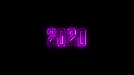letrero de neón de led rosado de 2020 con bucle