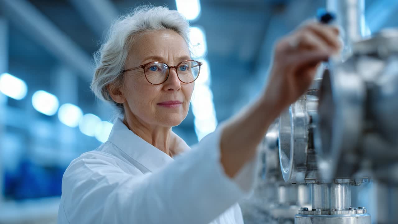 Woman Scientist in Laboratory