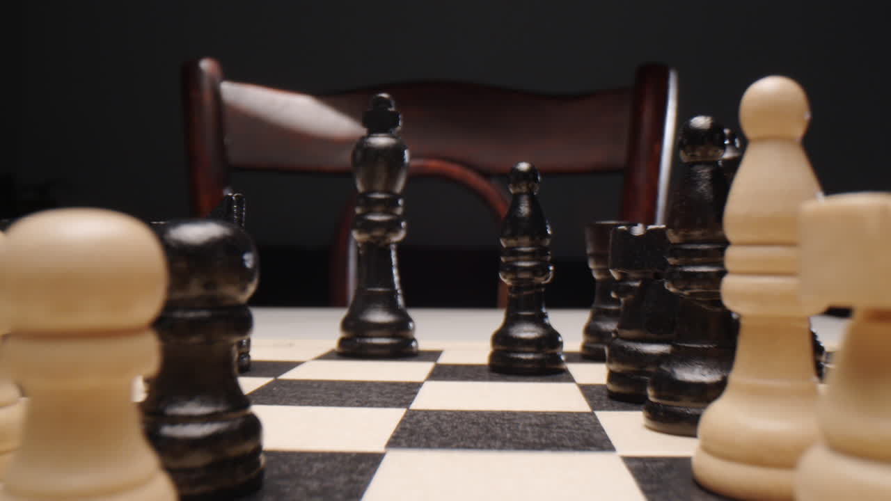 juego de ajedrez en curso