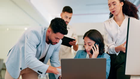 Multitasking,-Stress-Und-Geschäftsfrau