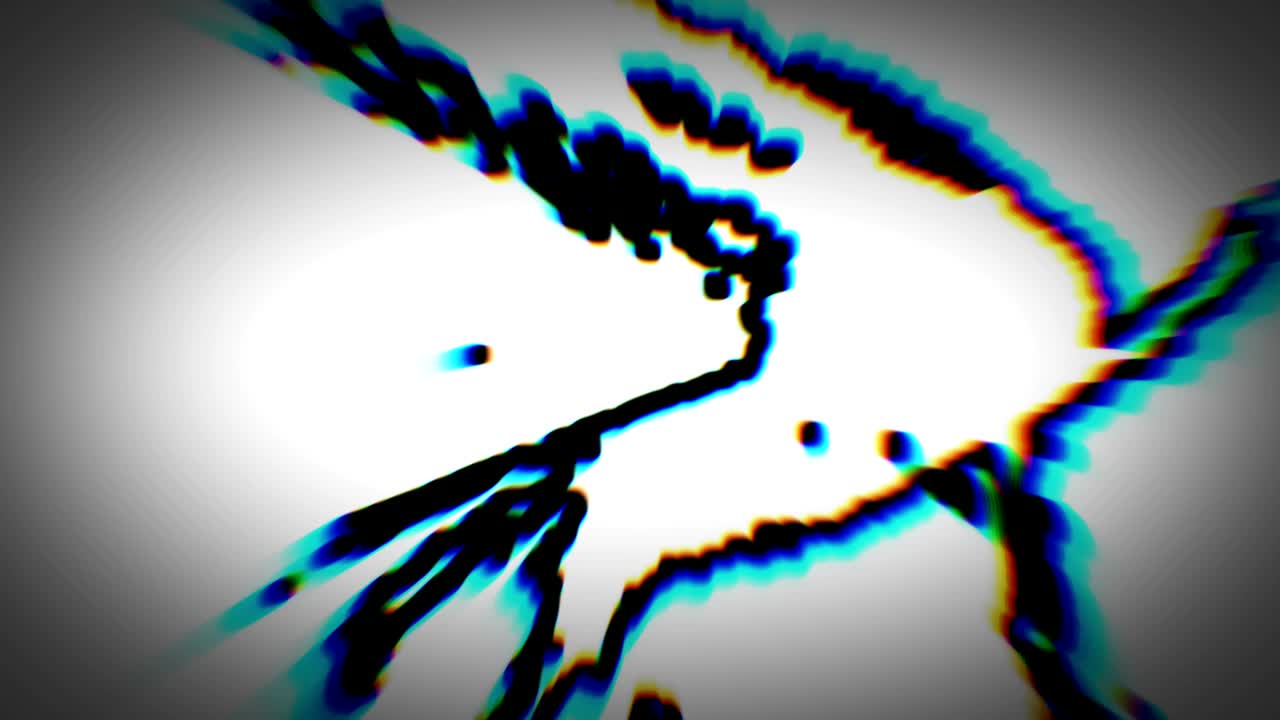 Beautiful Particles in 4K. Seamless loop.