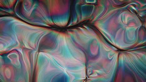 abstract liquid visuals with unsettled movements in blurry background