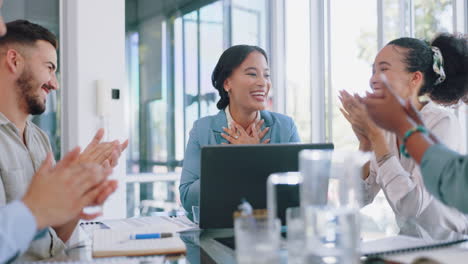 Clapping,-applause-and-people-manager-in-meeting