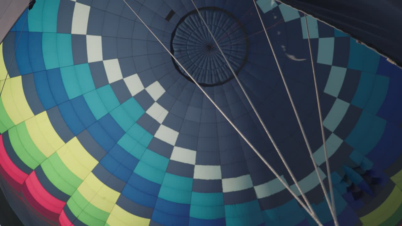 Inside a Hot Air Balloon