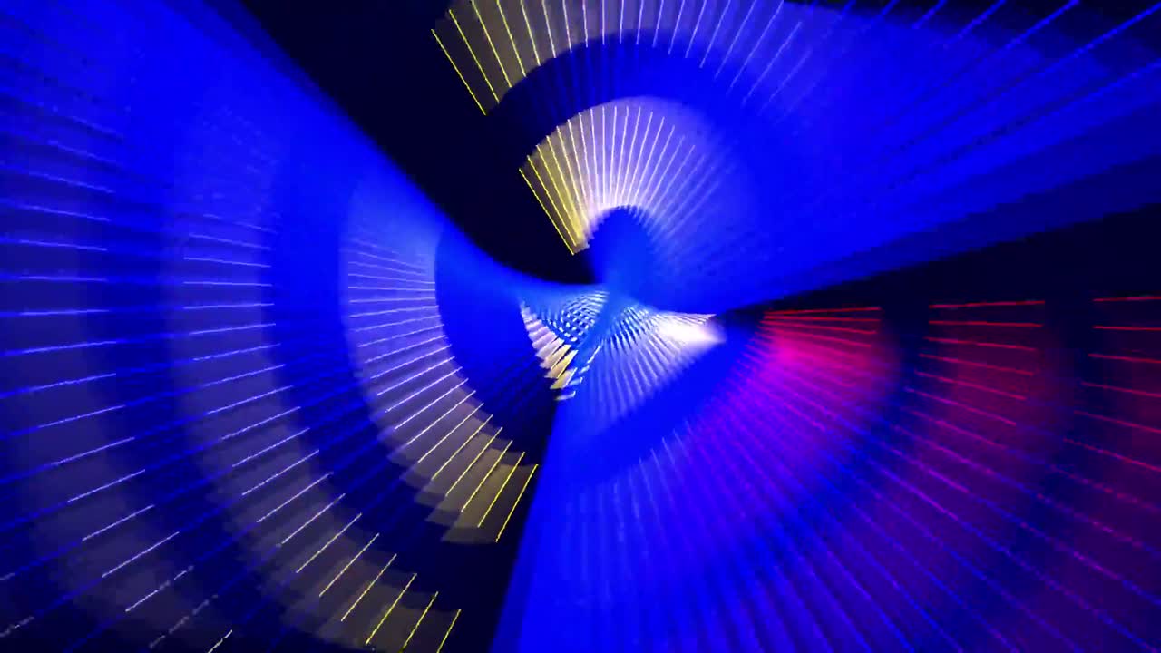 mapeo de música electrónica y fondo de movimiento de proyecciones de fachada