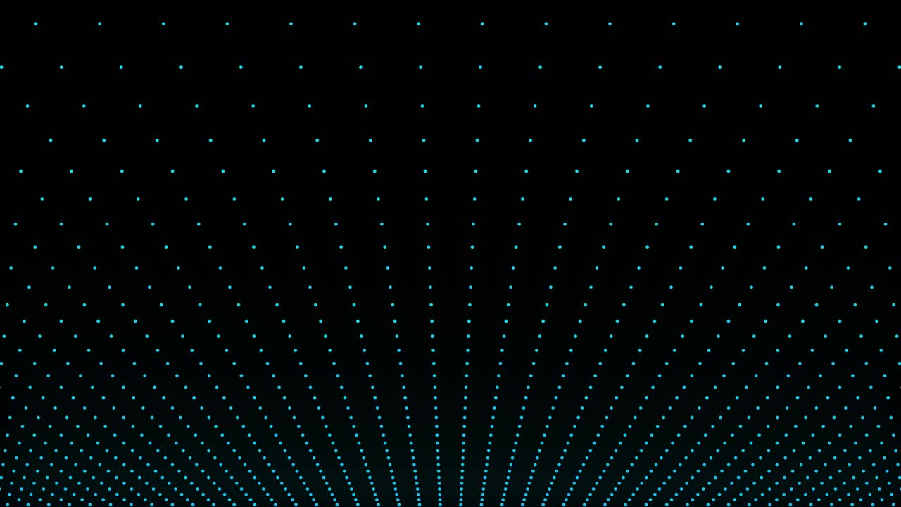 Abstract digital dots flow background 4k