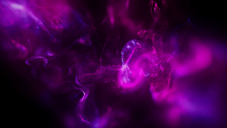 Abstract-splash-Fluid-neon-Particle-Animation-Colorful-Digital-Particles-Background-Loop