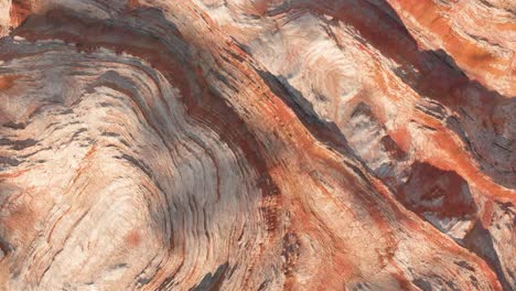 red rock canyon aerial view