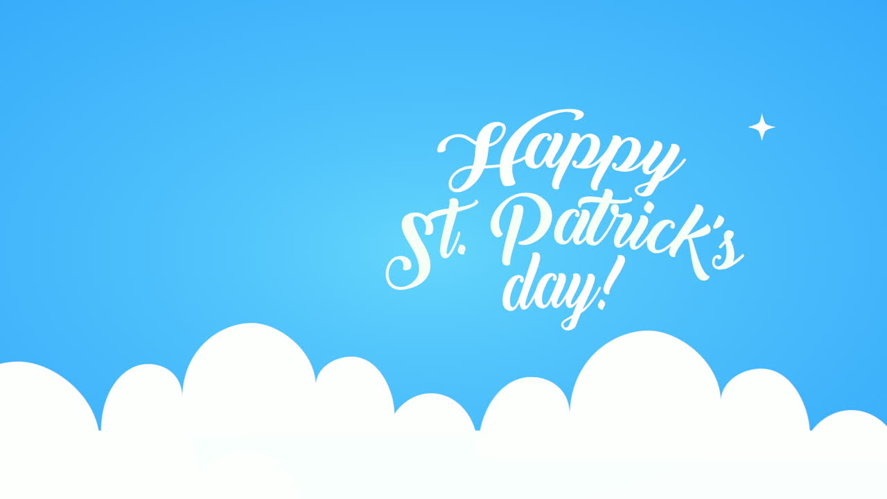 세인트 패트릭스 데이 (st patrick's day) - 엘프와 풍선, 헬, 글자