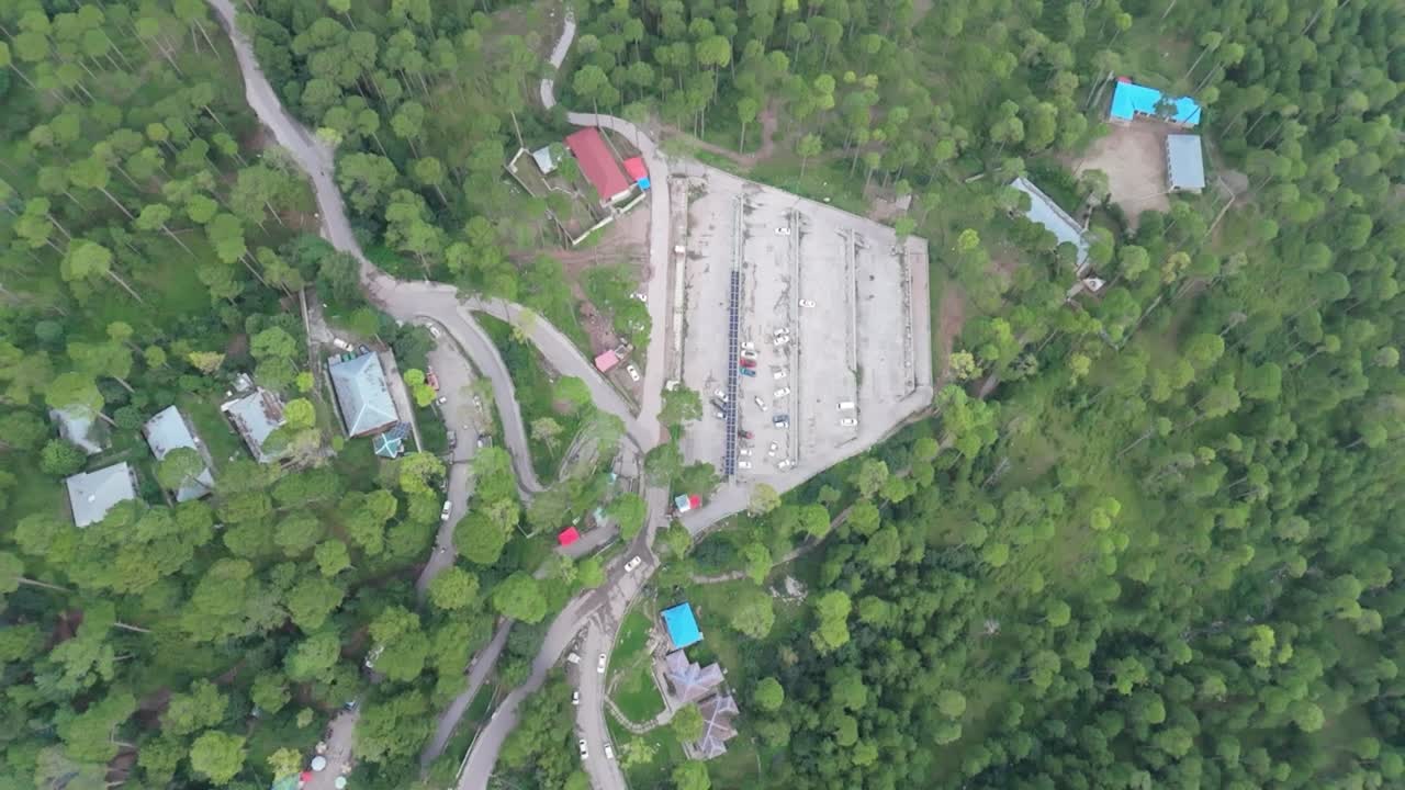 Patriata Chair Lift Drone Footage A Breathtaking View of Murree Hills