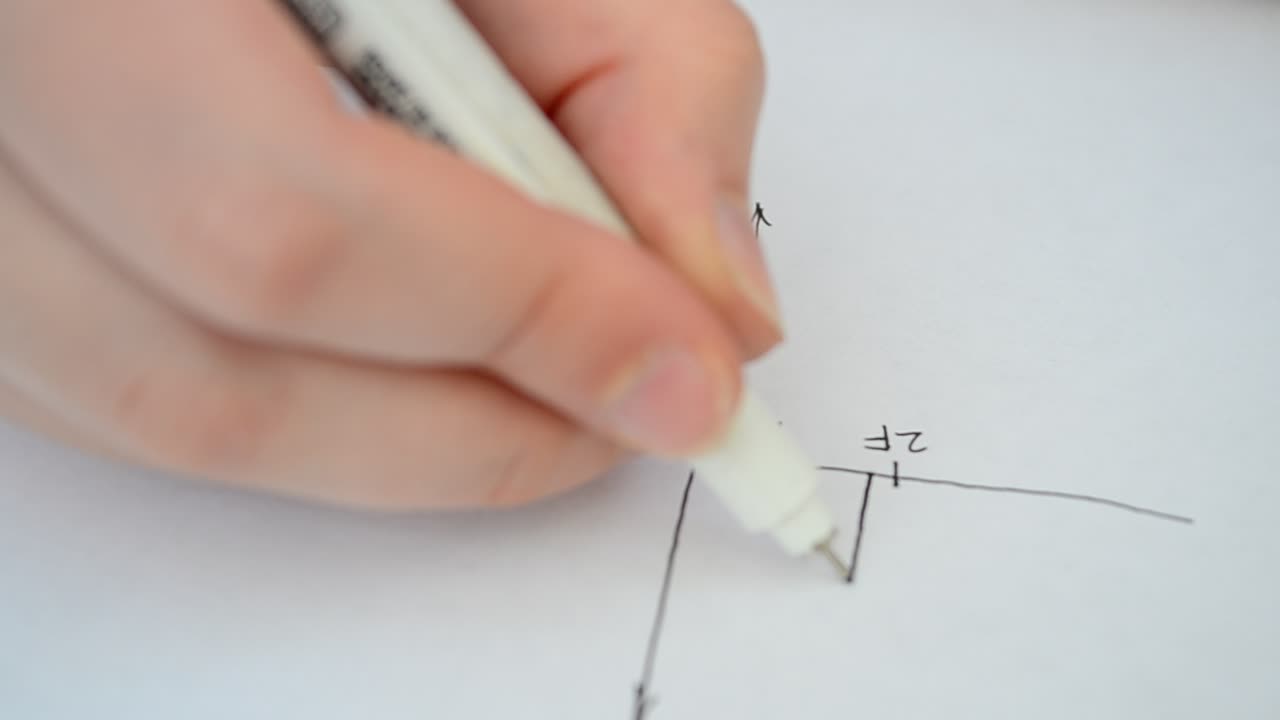 Physics, schedule of reflection of light. The drawing on physics