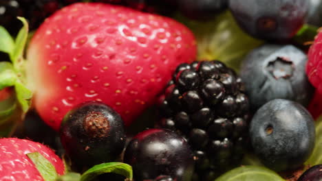 assortment of fresh berries