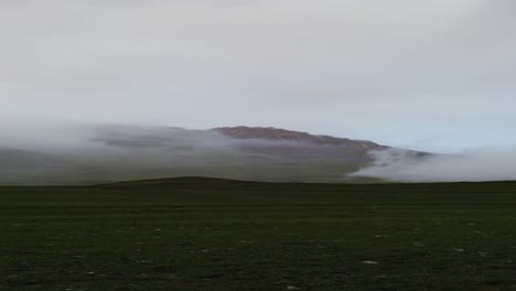 misty mountain landscape