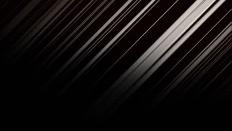 animation of parallel lines in shades of grey and white streaking diagonally across black background