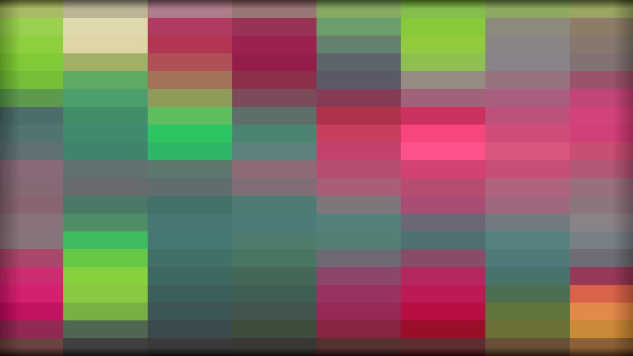 움직이는 픽셀의 다채로운 배경