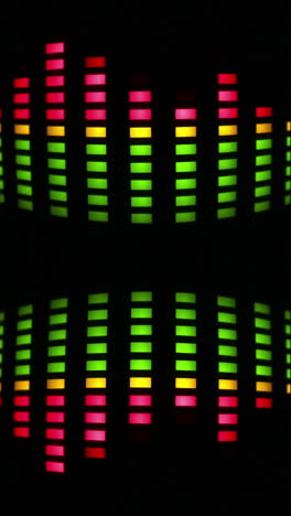 graphic equalisers in vertical format