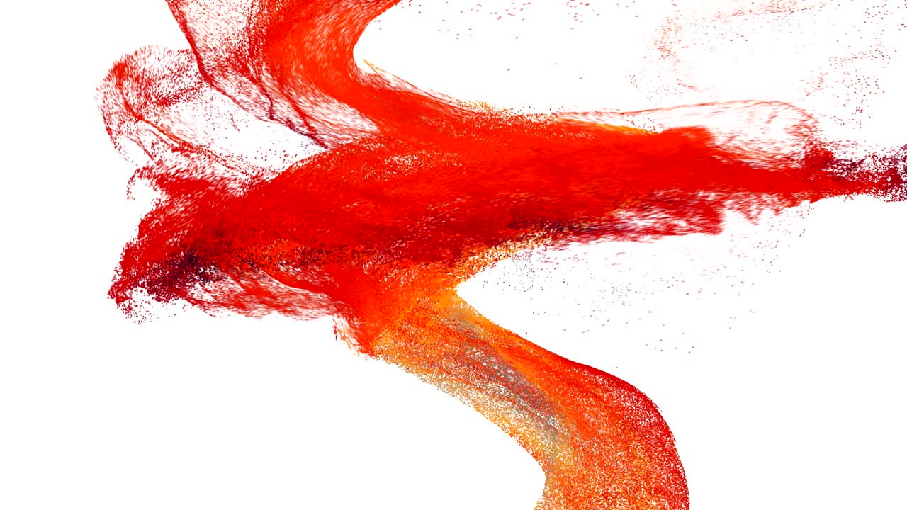 partículas girando en un vórtice.