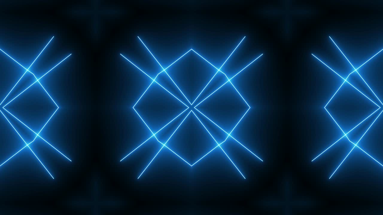 animación de fondo de brillo de neón de bucle sin costuras abstracta