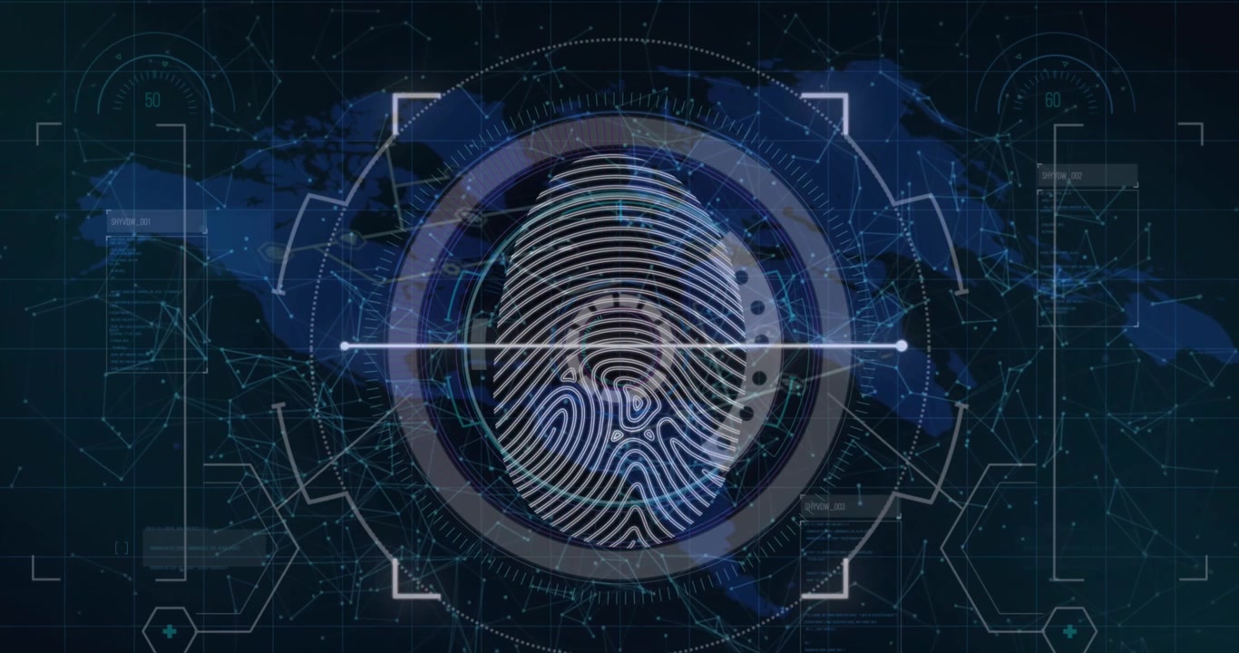 Fingerprint Biometric Scan on a Global Network Interface