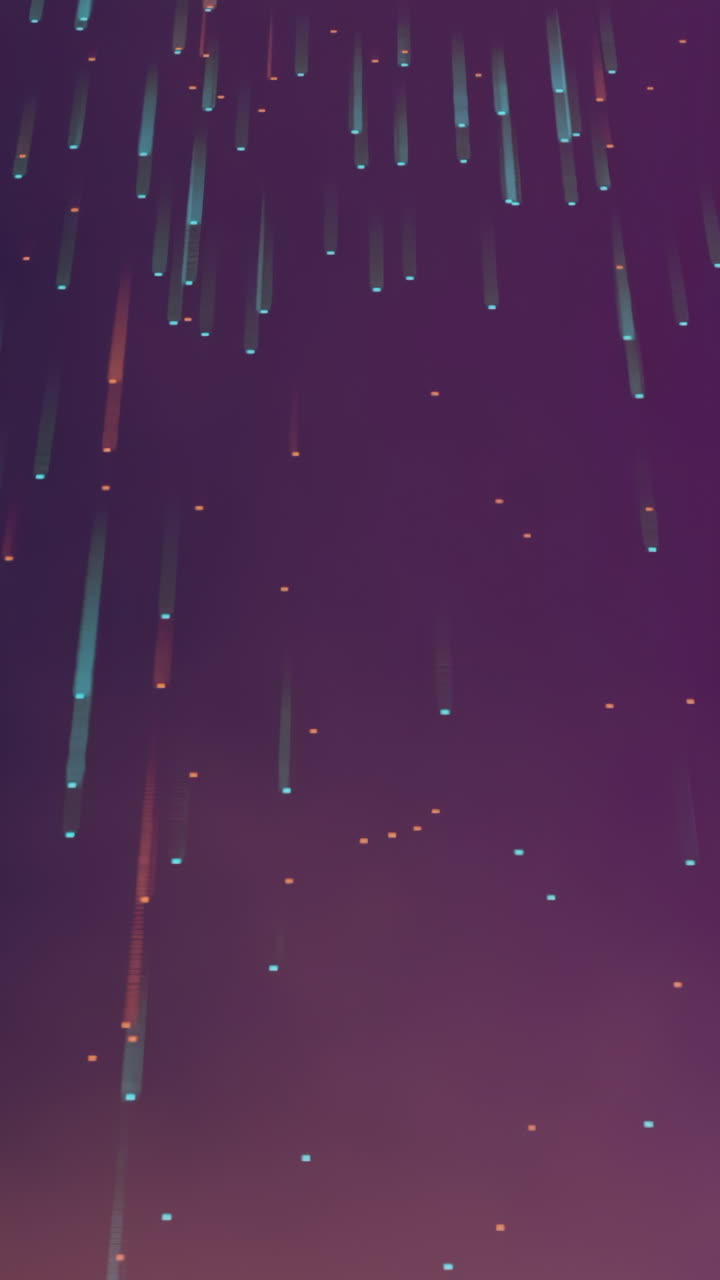 Abstract Glowing Streaks Background