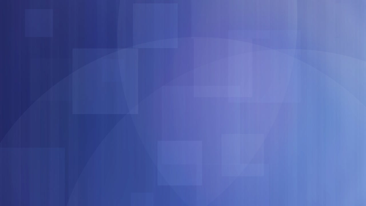 Moderno sfondo astratto blu di forme geometriche e strisce fluttuanti - loop video continuo, sfondo grafico al rallentatore.