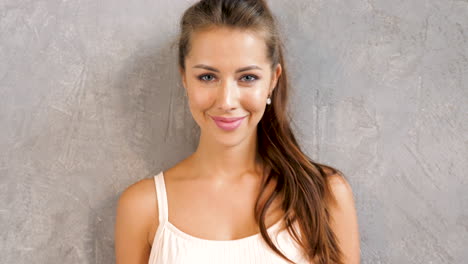 portrait of a smiling woman