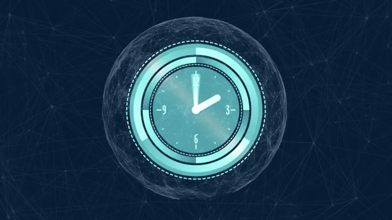 Clock moving and network of connections