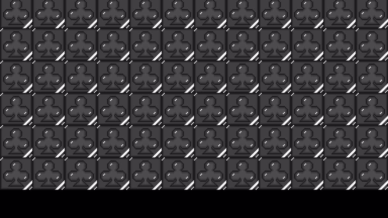 Pixel art tile clover Transitions. 1080p - 30 fps - Alpha Channel (6)