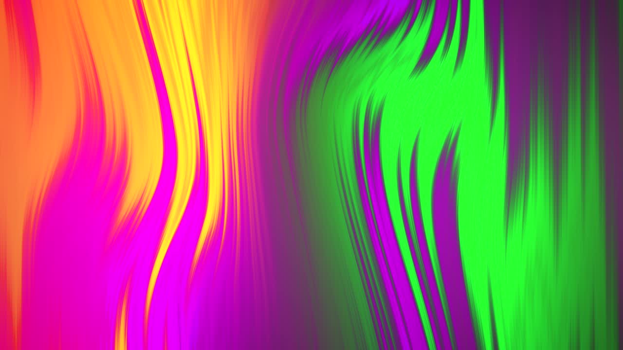 fondo de movimiento de gradiente fluido de ondas líquidas abstractas bucle sin interrupción con colores neón y gradientes líquidos