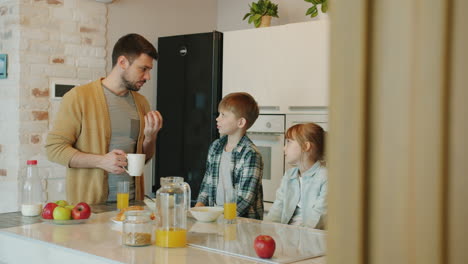 family breakfast