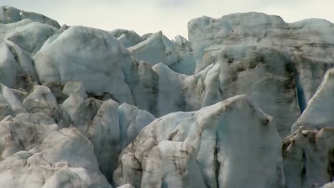 panning across glacier ice in alaska 02