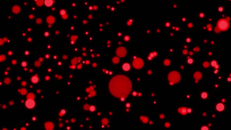 animación de bola de punto de tamaño medio en movimiento gráficos de movimiento