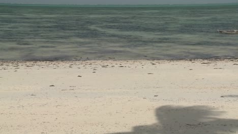 A-time-lapse-shot-of-the-tide-rising-and-coming-in