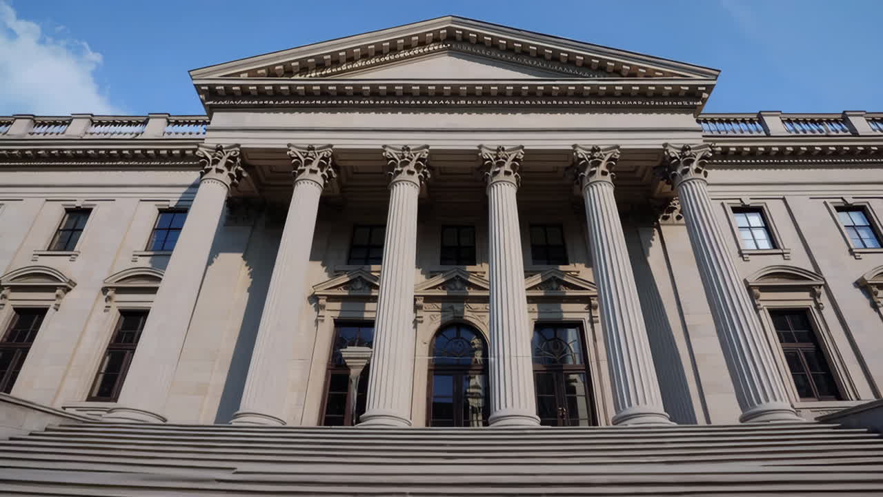 Classical Architecture of a Government Building