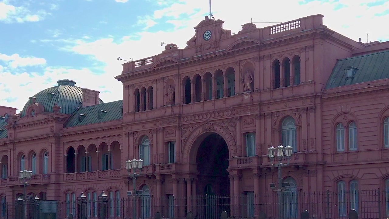 Pink House Casa Rosada Argentina Establishing Government House Architecture, Skyline Historic landmark, Presidential building