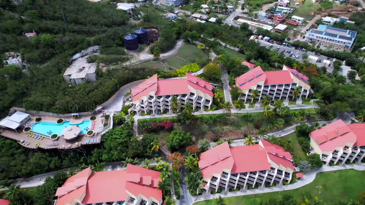 st의 멋진 공중 샷