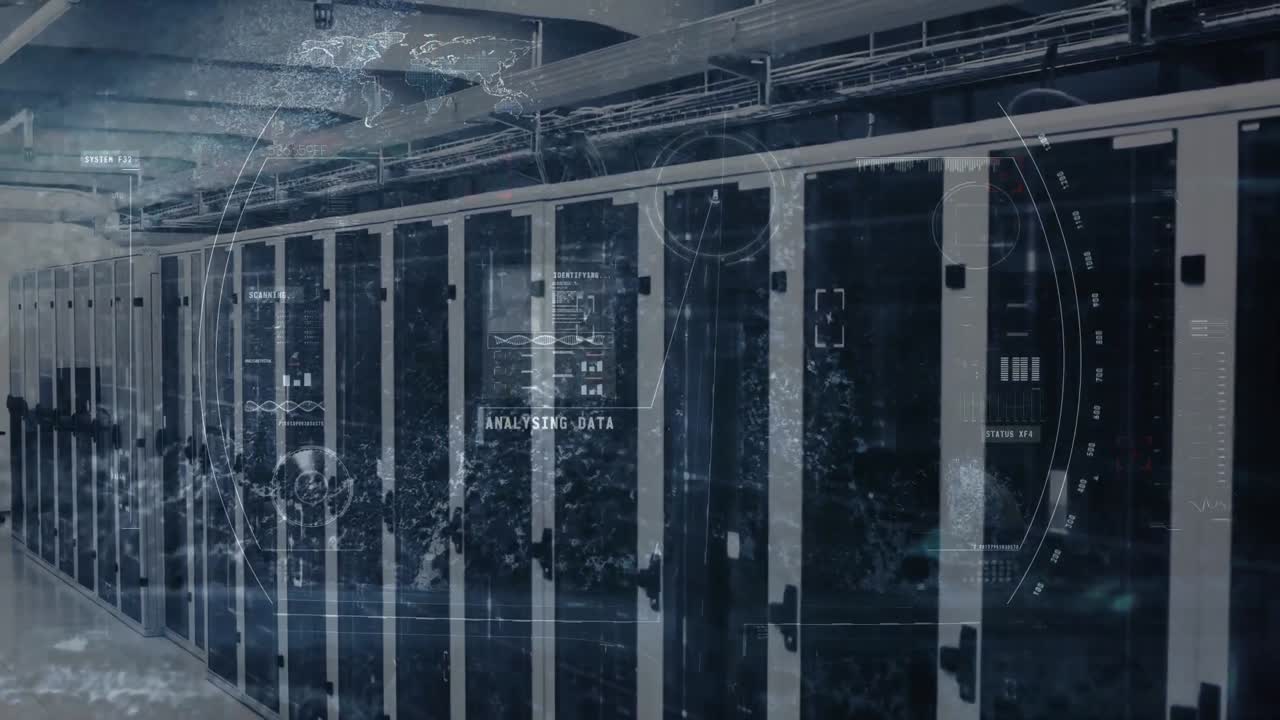 Scope scanning over server room